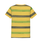 Boys Striped Round Neck T-shirt